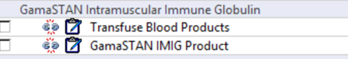 GamaSTAN Intramuscular Immune Globulin β Transfuse Blood Products / GamaSTAN IMIG Product